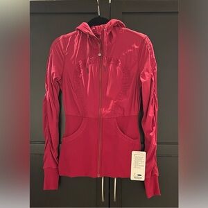 NWT Lululemon Dance Studio Jacket III in Cranberry